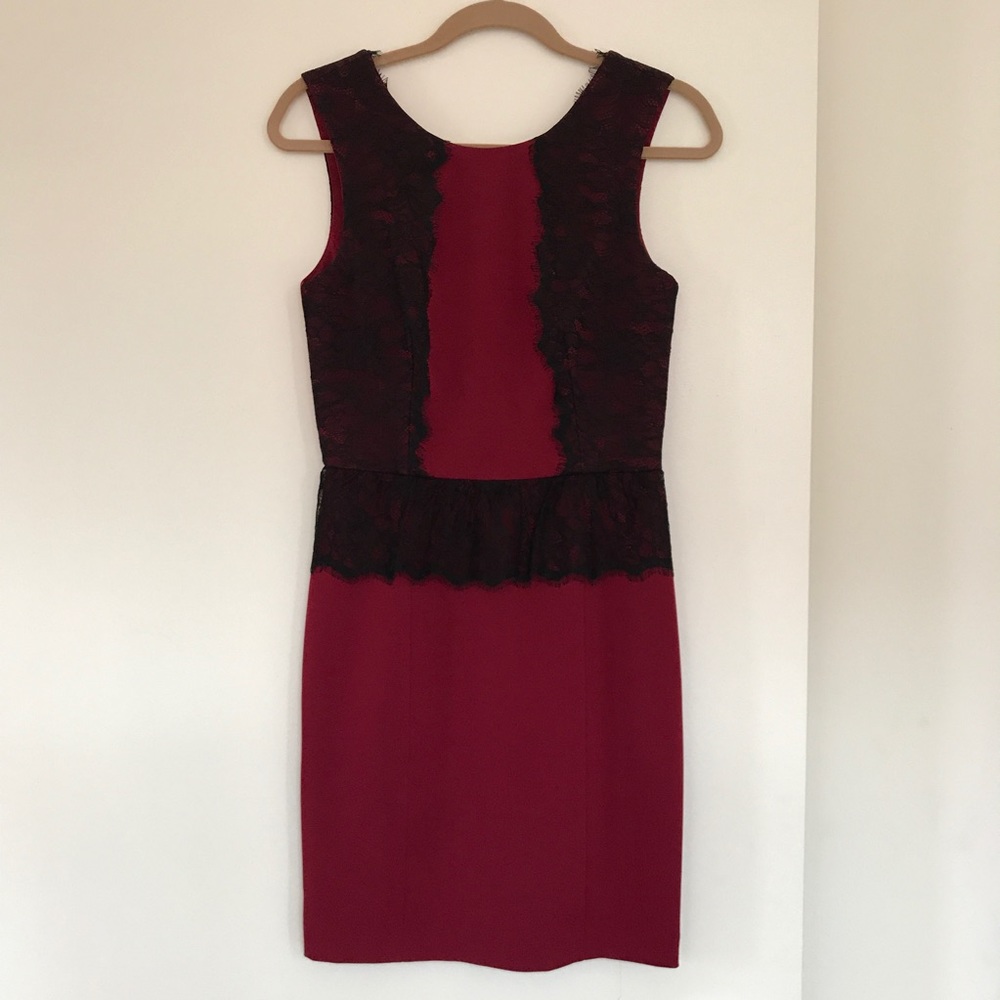 NEW!! 🎉 Jay Godfrey Lace Peplum Dress - Picture 3 of 7